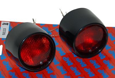 achterlicht Stealth-WWW per set zwart/rood